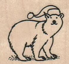 Christmas Bear 1 3/4 x 1 1/2-0