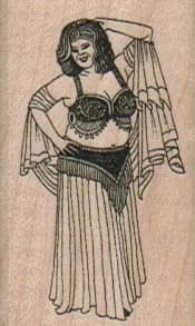 Belly Dancer 1 1/4 x 2-0
