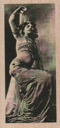 Belly Dancer 1 1/2 x 3-0