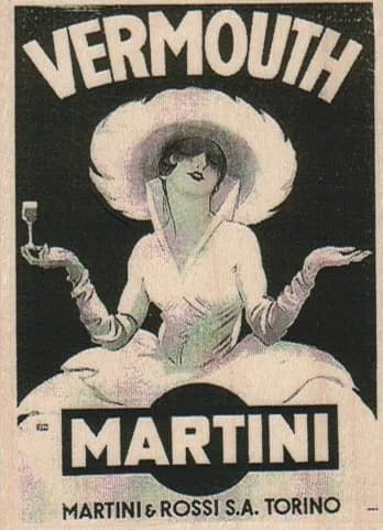 Vermouth Martini ATC 2 1/2 x 3 1/4-0