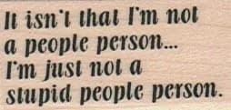 It Isn't That I'm Not 1 x 1 3/4-0