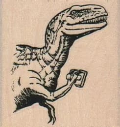 Stampasaurus Rex Small 1 3/4 x 1 3/4-0