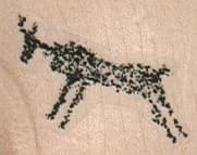 Petroglyph Sheep Without Horns 1 1/2 x 1-0
