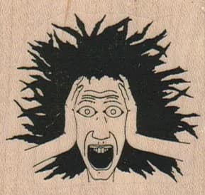 Screaming Lady 2 x 1 3/4-0