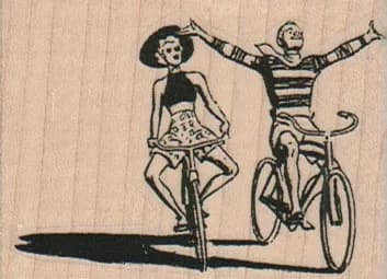Bike Couple 2 1/2 x 1 3/4-0