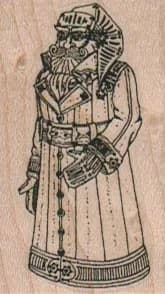 Steampunk Santa 1 1/4 x 2-0