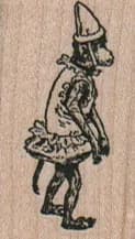Monkey In Frilly Dress 1 x 1 1/2-0