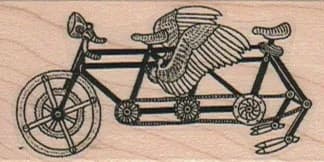 Steampunk Bicycle 1 1/4 x 2 1/4-0