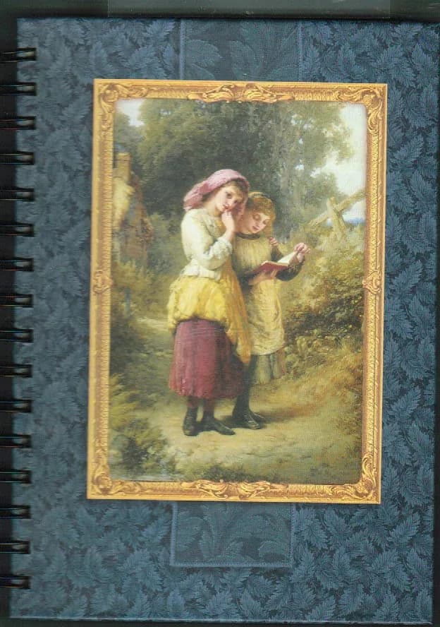 Brownlow Blank Victorian Lined Notebook-0