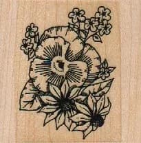 Plants and Flowers 2 1/4 x 2 1/4-0