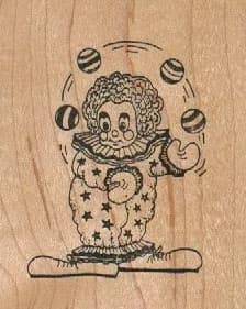 Just For Fun Clown Juggler 2 1/2 x 3-0