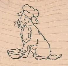 Purrs & Pants Dog Chef 2 1/2 x 2 1/2-0