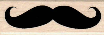 Handlebar Moustache Large 1 x 2 3/4-0