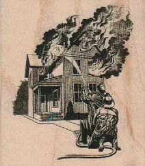 Firemen Dousing House 2 1/4 x 2 1/2-0