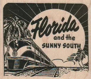 Train To Florida 3 1/4 x 2 3/4-0