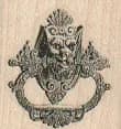Face Door Knocker 1 1/4 x 1 1/4-0