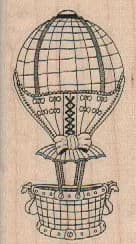 Steampunk Balloon 1 1/2 x 2 1/2-0