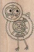 Steampunk Chick 1 1/4 x 1 3/4-0