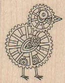 Steampunk Gear Chick 1 1/2 x 1 3/4-0