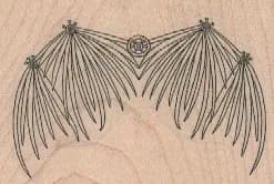 Steampunk Wings2 3/4 x 1 3/4-0
