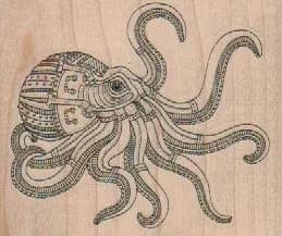 Steampunk Octopus 2 3/4 x 2 1/4-0