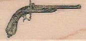 Old Pistol 1 x 1 3/4-0