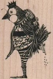 Steampunk Bird 2 x 2 3/4 -0