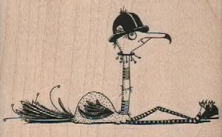 Sitting Bird 3 1/4 x 2-0