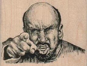 Angry Pointing Man 3 x 2 1/4-0