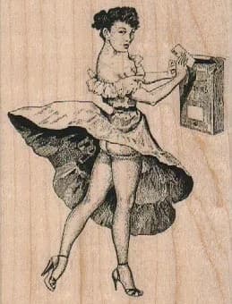 Mail Lady 2 3/4 x 3 1/2-0