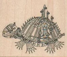 Steampunk Turtle 2 1/2 x 2-0