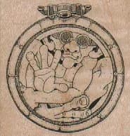 Steampunk Man Inside 2 x 2-0