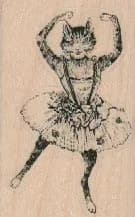 Cat Ballerina 1 1/2 x 2 1/4-0