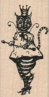 Cat In Crown 1 3/4 x 3 1/4-0