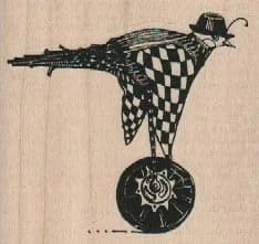 Wheeled Bird 2 1/2 x 2 1/4-0