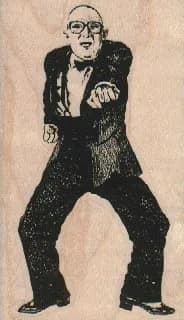 Guy Pointing 2 x 3 1/4-0