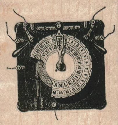 Letter and Number Wheel 2 1/4 x 2 1/4-0