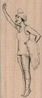 Waving Lady 1 1/2 x 3 1/4-0