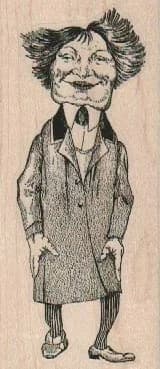 Strange Man 1 3/4 x 3 3/4-0