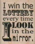 I Win The Lottery 1 1/4 x 1 1/2-0