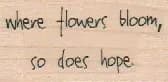 Where Flowers Bloom 1 x 1 3/4-0