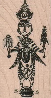 Whimsical Totem 2 1/4 x 4-0