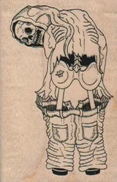 Mooning Skeleton 2 1/2 x 3 3/4-0
