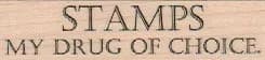 Stamps My Drug 3/4 x 2 1/2-0