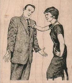 Couple Bickering 2 1/2 x 2 3/4-0