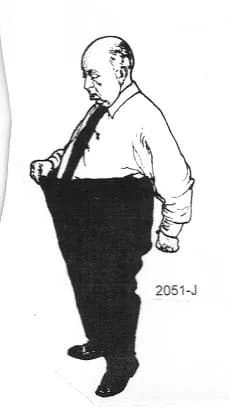Man Losing Weight 2 x 3 3/4-0