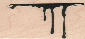 Blood Dripping 1 1/2 x 3-0