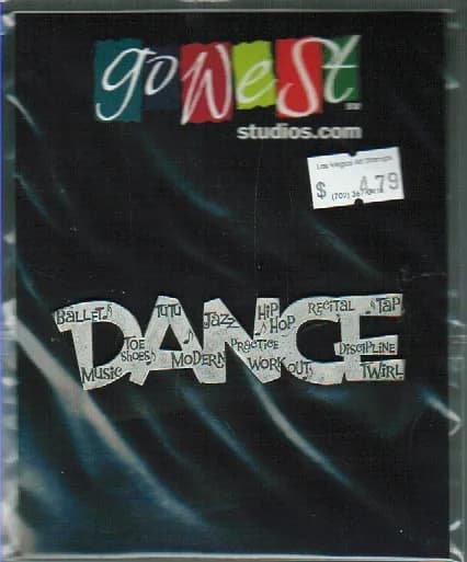Go West Studios Metal Word Embellishment-Dance-0
