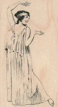 Lady With Arms Up 2 x 3 1/2-0