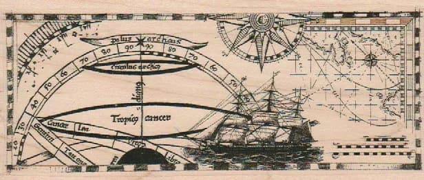 Nautical Collage 3 x 6 1/4-0